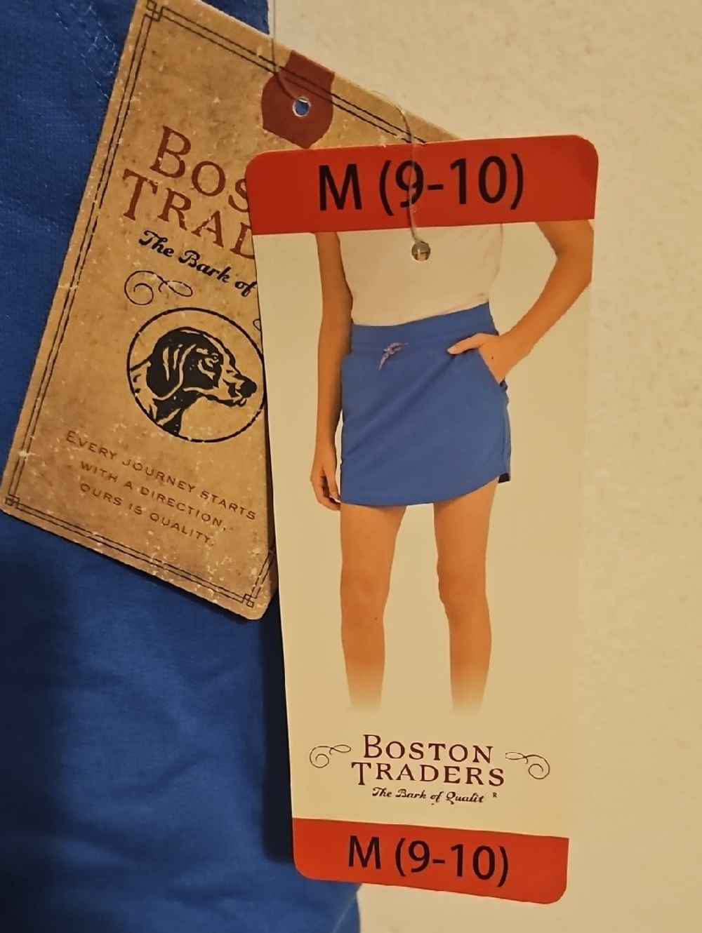 Boston Traders Royal Blue Athletic Skort